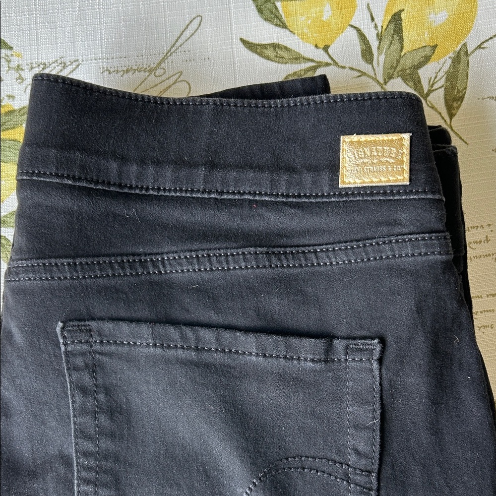 Signature by Levi Strauss Black Women's Jeggings